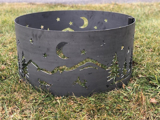 Hand Crafted Fire Rings STEEL FIRE RINGS – Winchester Metals, Inc